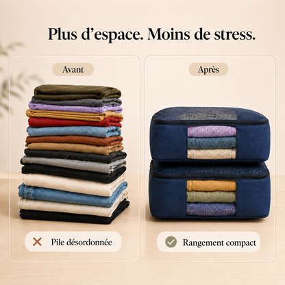 Set de 6 organiseurs de voyage