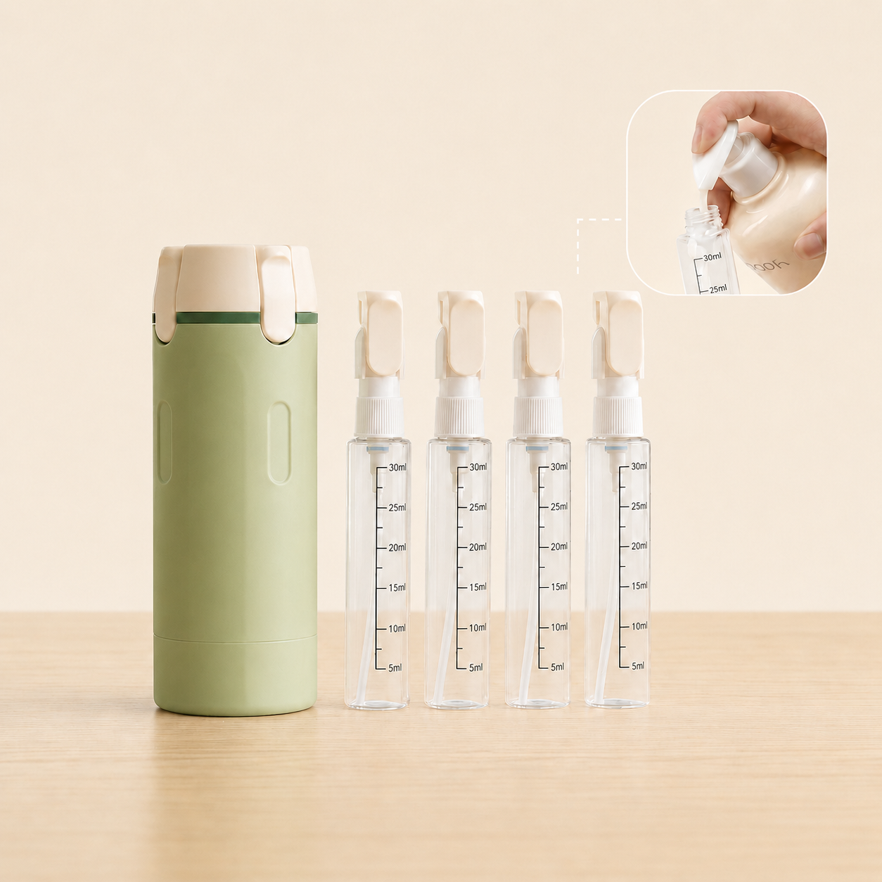Voyage Facile™ : Le Distributeur 4-en-1