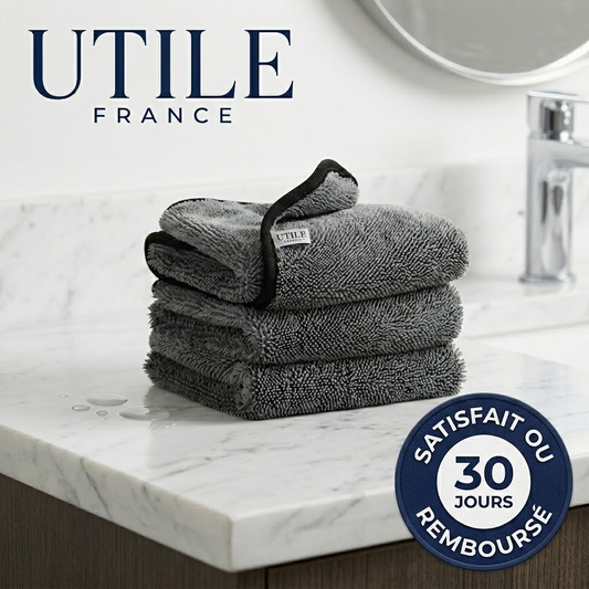 Chiffon Microfibre Magique XXL – Spécial Salle de Bain (ULTRA ABSORBANT)