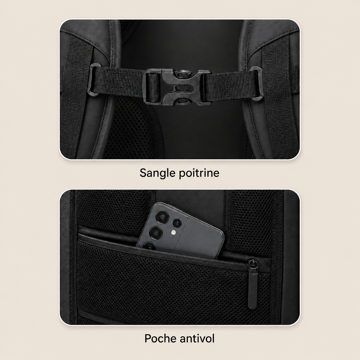 Sac à dos cabine
